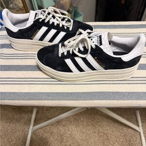Adidas Gazelle Bold. Black/white worn a couple times